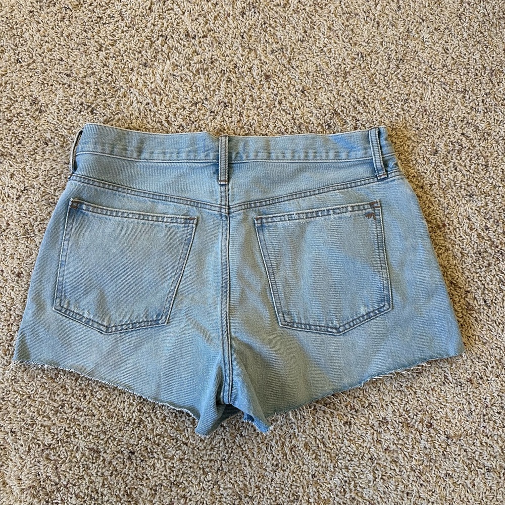 Madewell Light Blue Jean Shorts - Picture 3 of 3